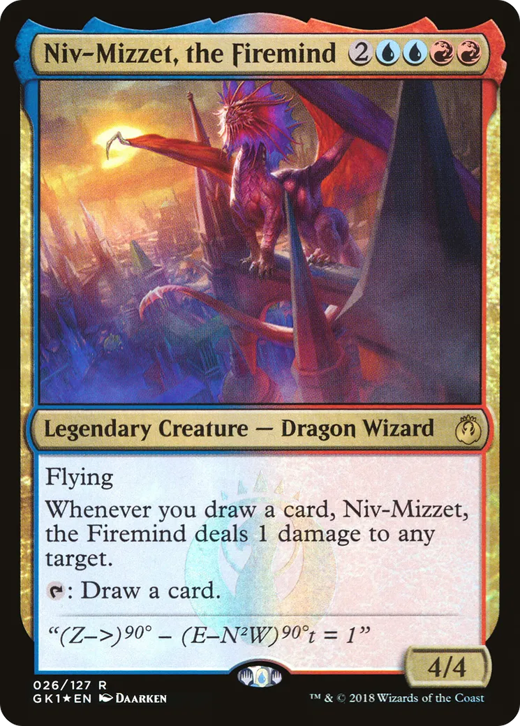 Niv-Mizzet, the Firemind — GRN Guild Kit — Magic: The Gathering
