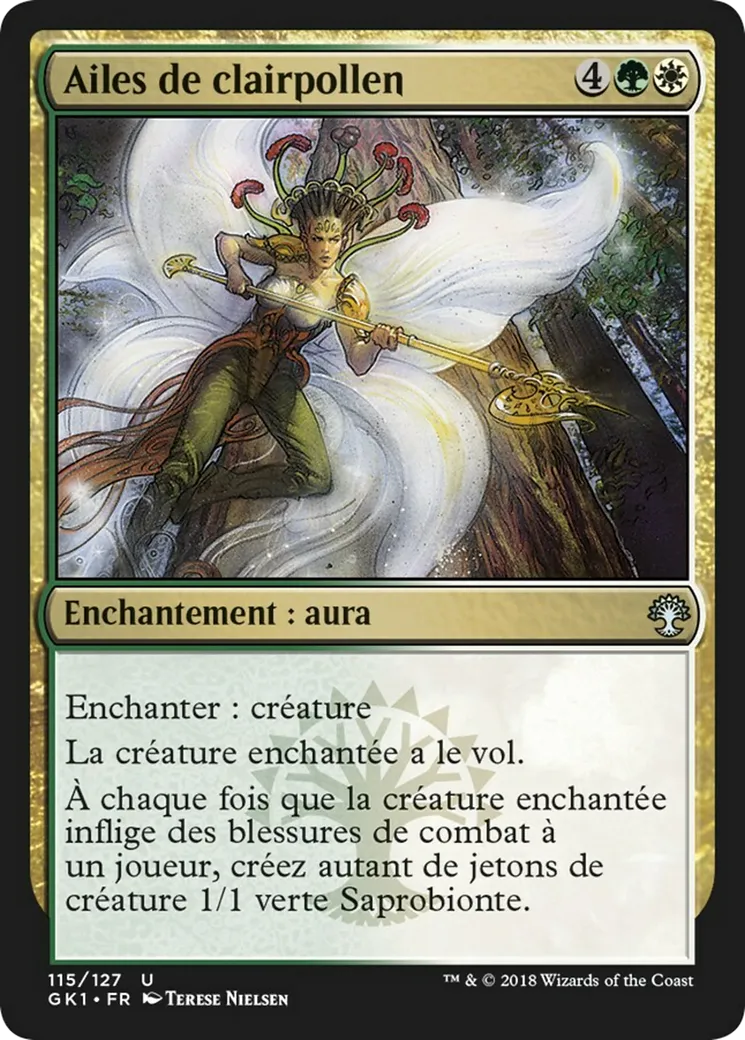 Ailes de clairpollen — GRN Guild Kit — Magic: The Gathering