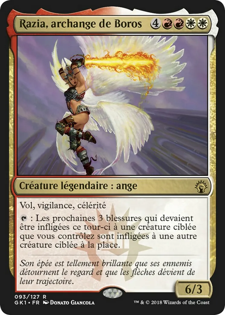 Razia, archange de Boros — GRN Guild Kit — Magic: The Gathering