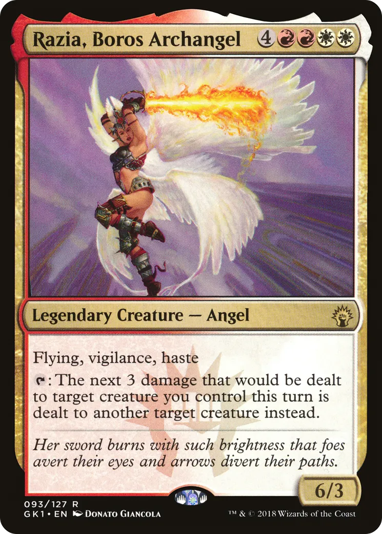 Razia, archange de Boros — GRN Guild Kit — Magic: The Gathering