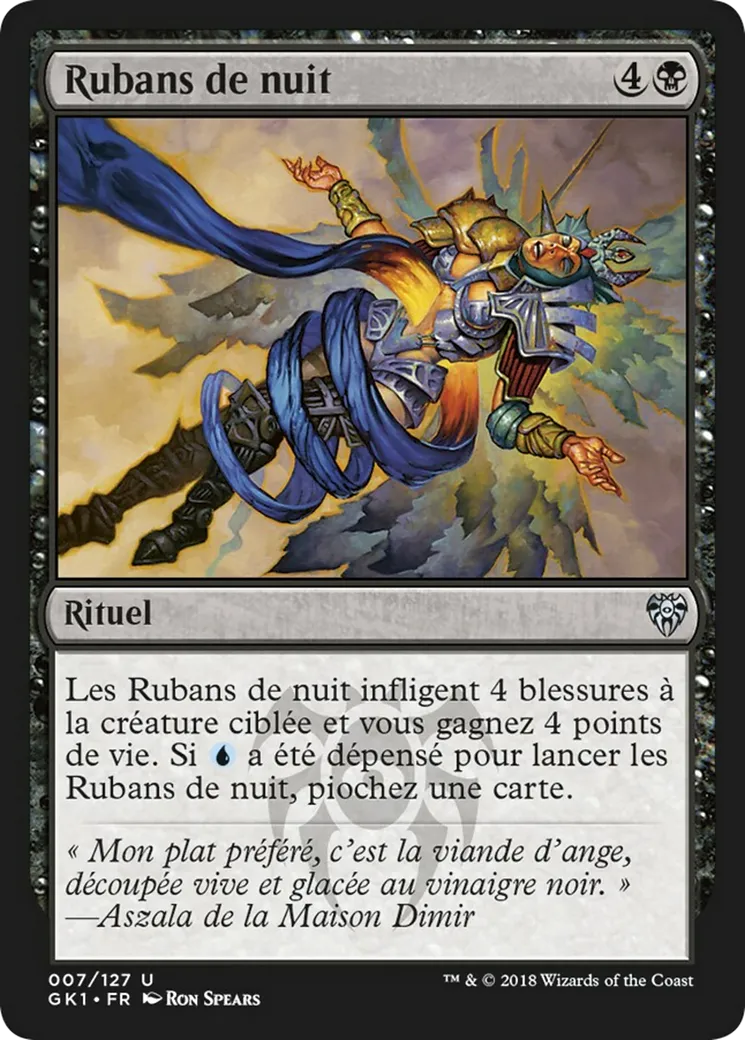 Rubans de nuit — GRN Guild Kit — Magic: The Gathering