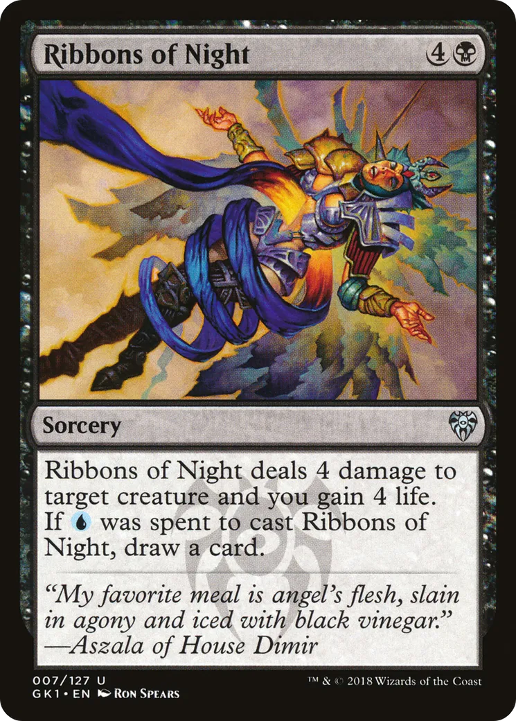 Ribbons of Night — GRN Guild Kit — Magic: The Gathering