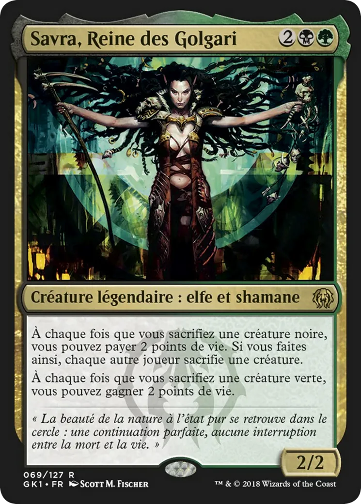 Savra, Reine des Golgari — GRN Guild Kit — Magic: The Gathering