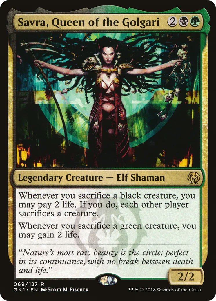 Savra, Reine des Golgari — GRN Guild Kit — Magic: The Gathering