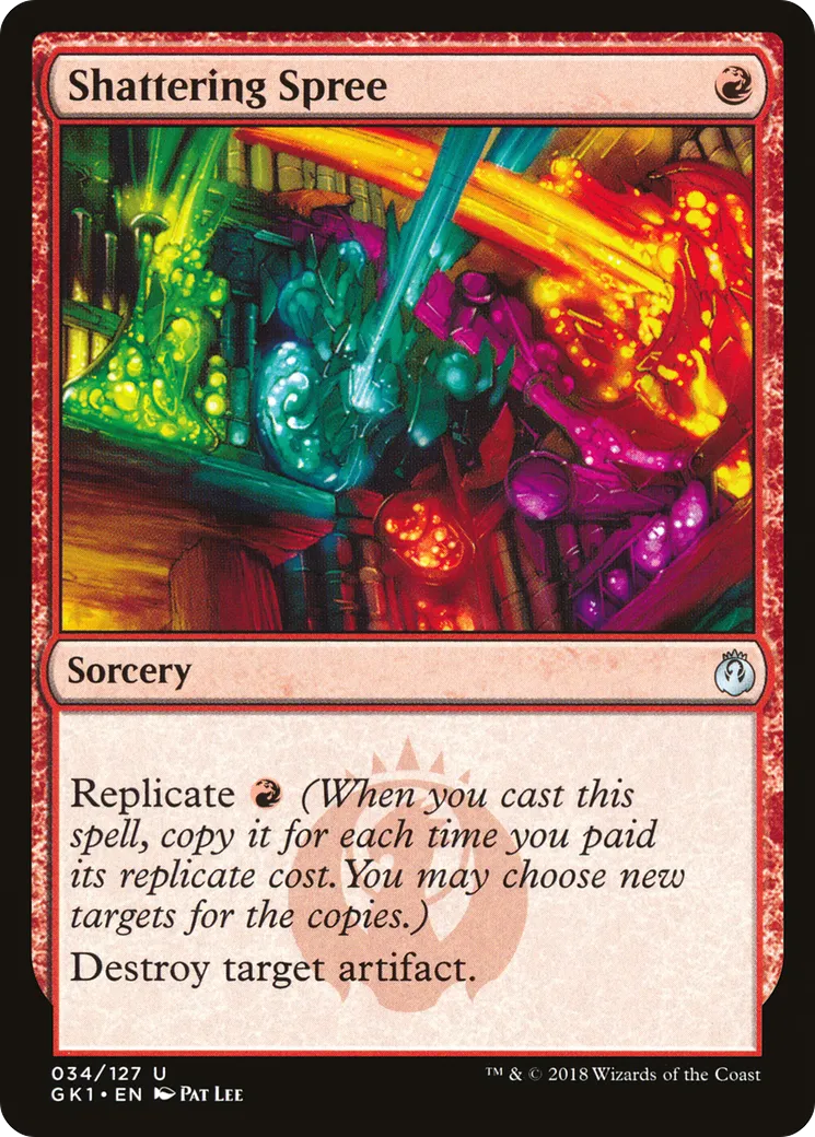Shattering Spree — GRN Guild Kit — Magic: The Gathering