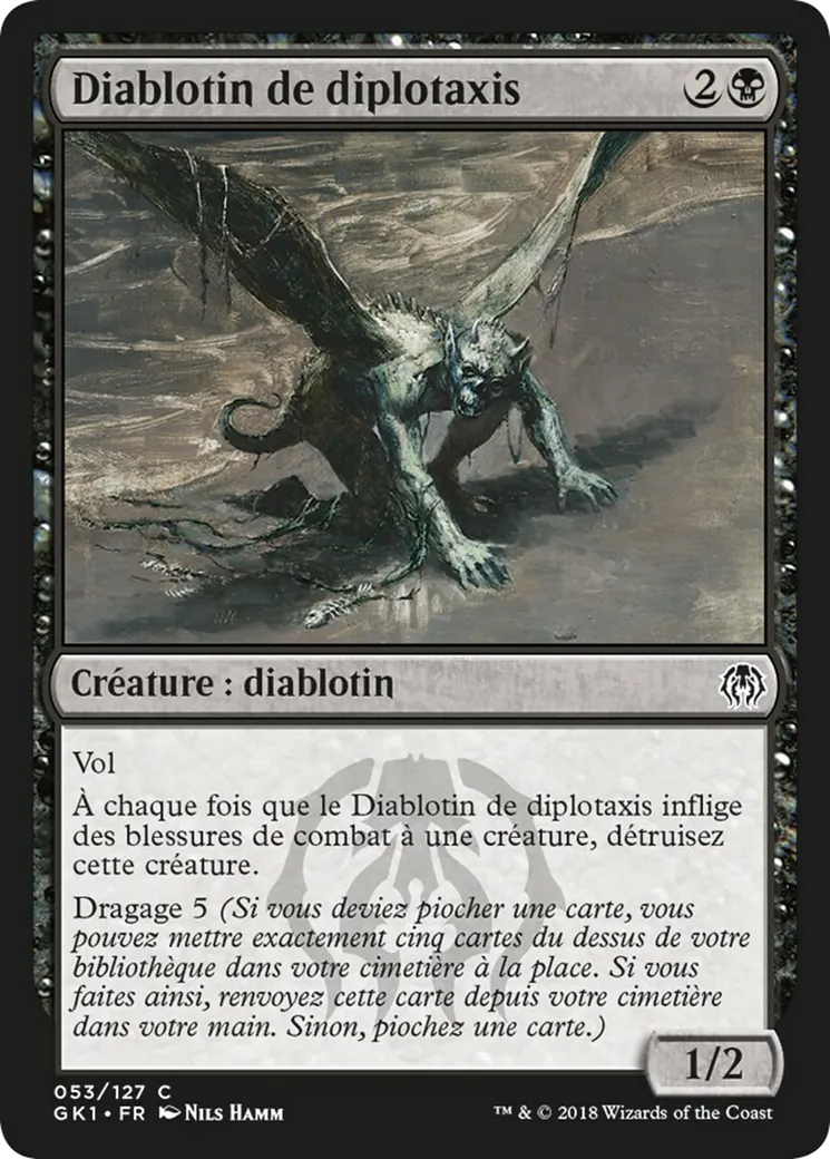 Diablotin de diplotaxis — GRN Guild Kit — Magic: The Gathering