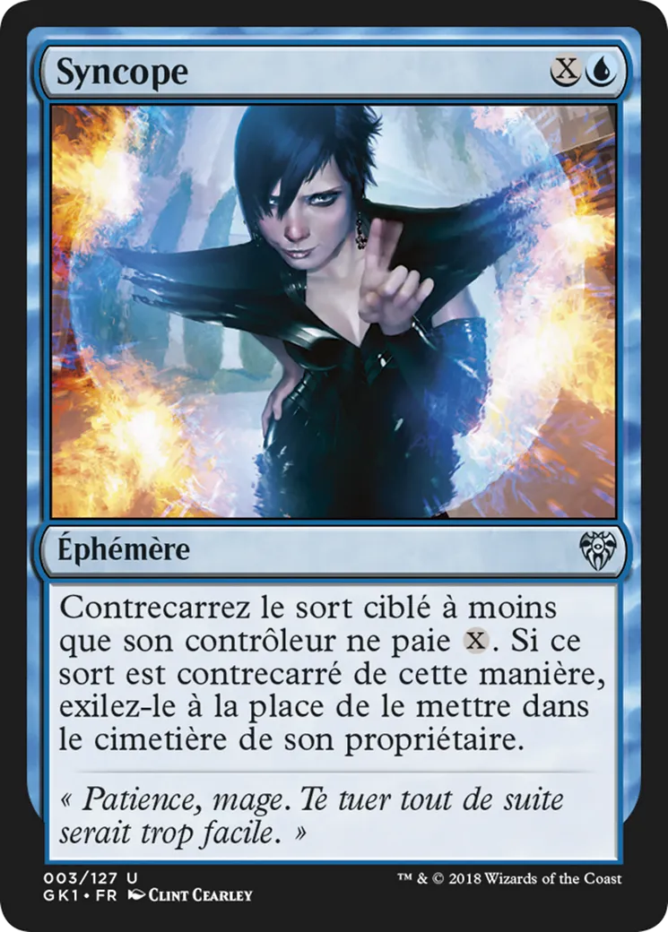 Syncope — GRN Guild Kit — Magic: The Gathering