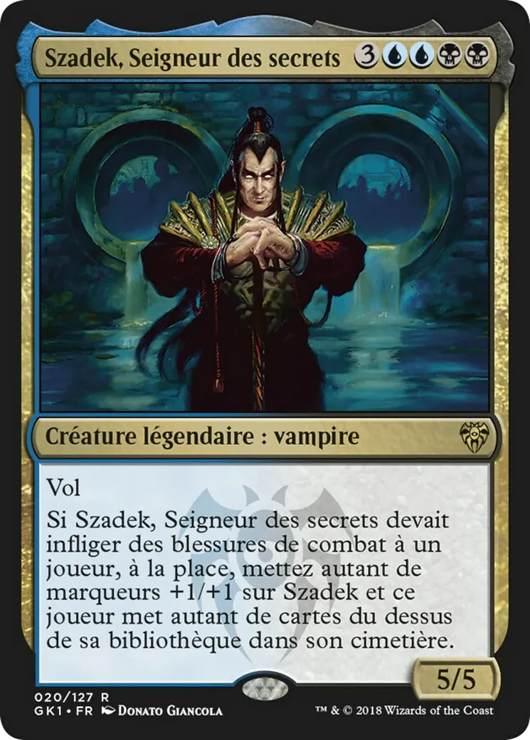 Szadek, Seigneur des secrets — GRN Guild Kit — Magic: The Gathering