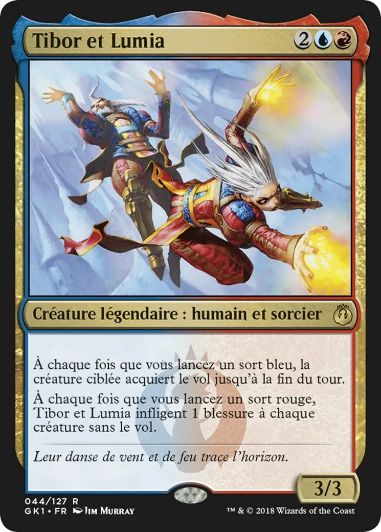 Tibor et Lumia — GRN Guild Kit — Magic: The Gathering
