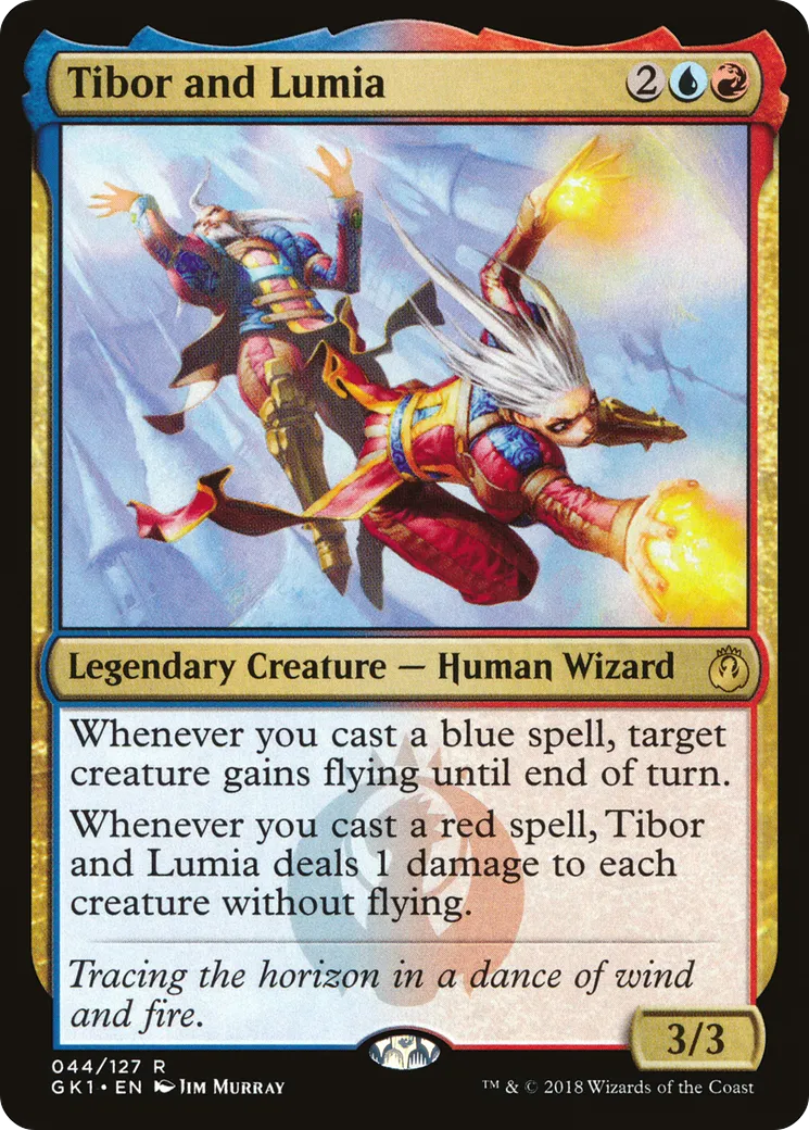 Tibor et Lumia — GRN Guild Kit — Magic: The Gathering
