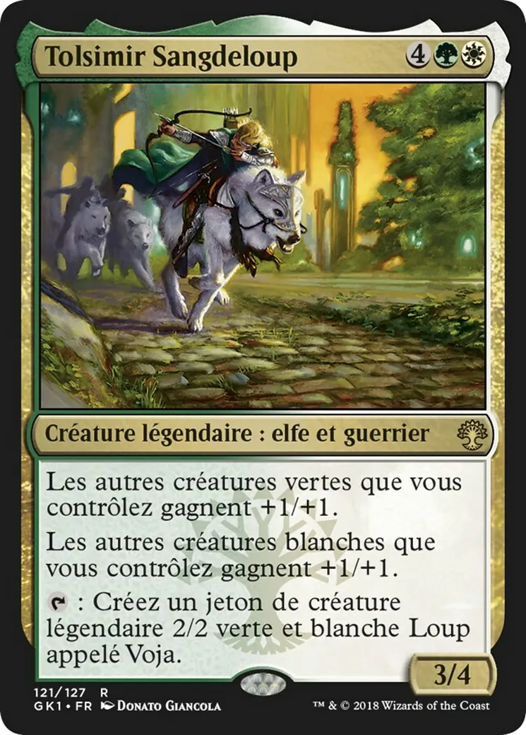 Tolsimir Sangdeloup — GRN Guild Kit — Magic: The Gathering