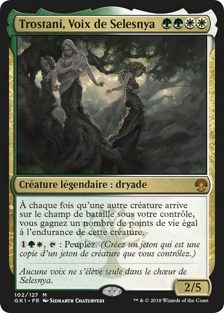 Trostani, Voix de Selesnya — GRN Guild Kit — Magic: The Gathering