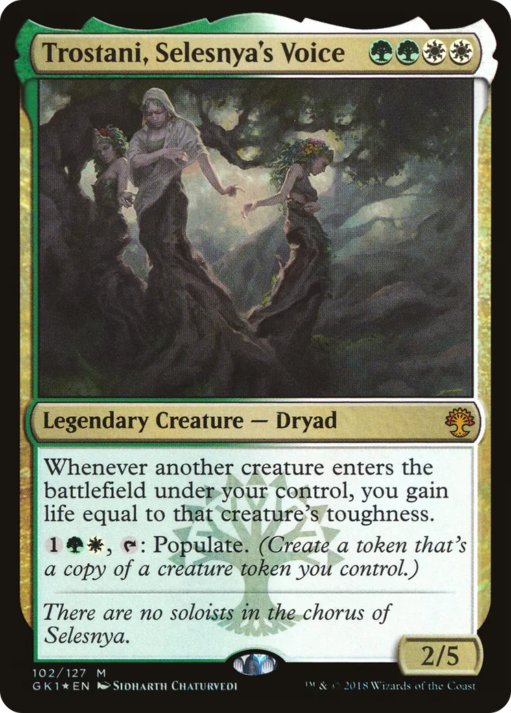 Trostani, Selesnya's Voice — GRN Guild Kit — Magic: The Gathering