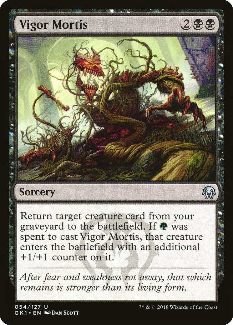 Vigor Mortis — GRN Guild Kit — Magic: The Gathering