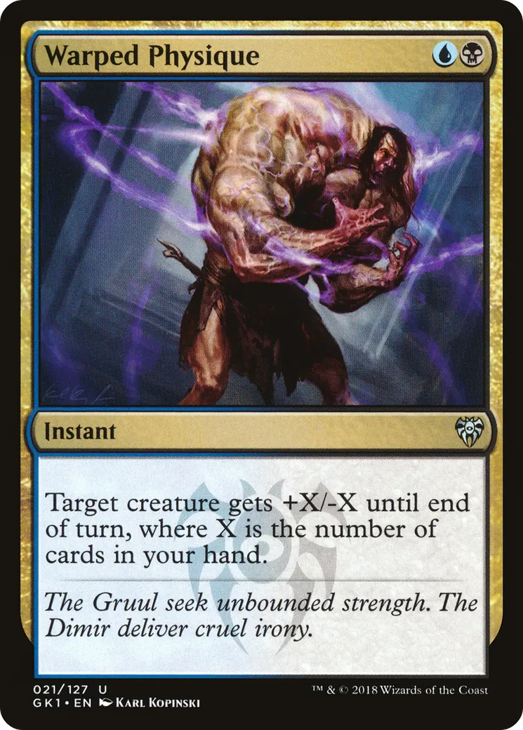 Warped Physique — GRN Guild Kit — Magic: The Gathering