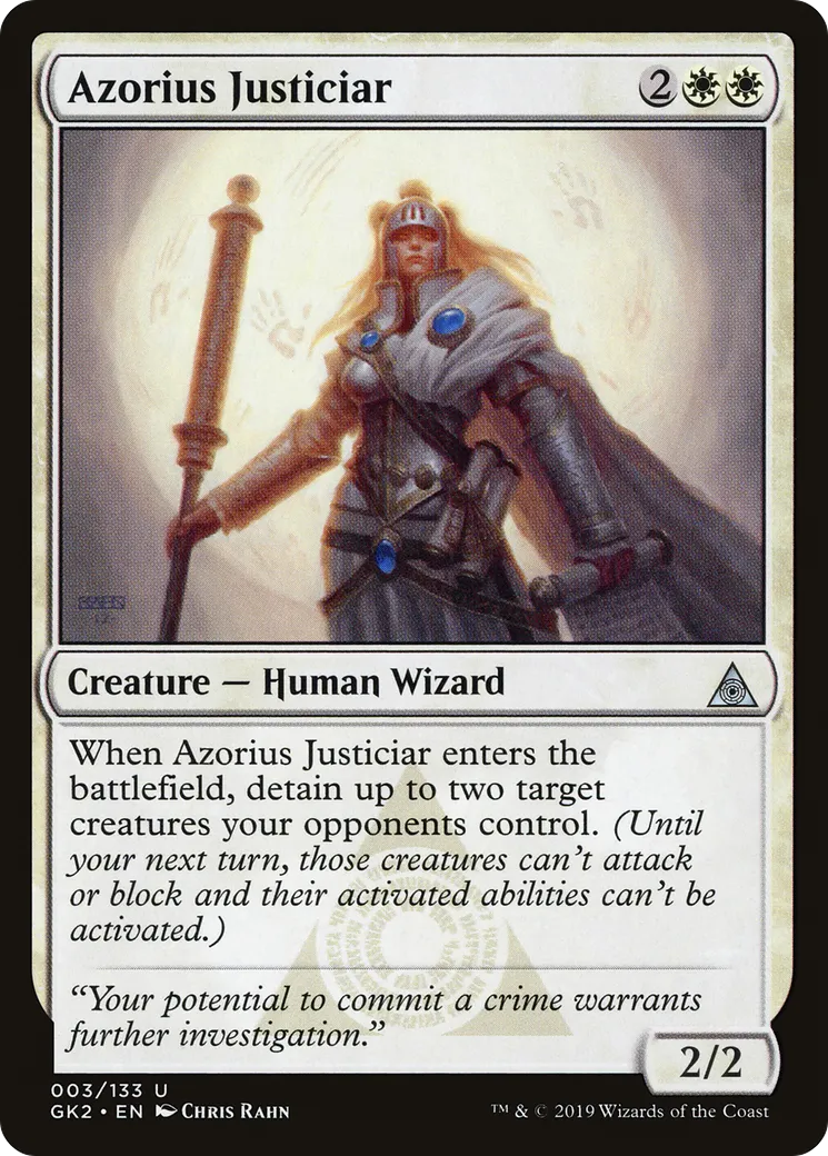 Azorius Justiciar — RNA Guild Kit — Magic: The Gathering