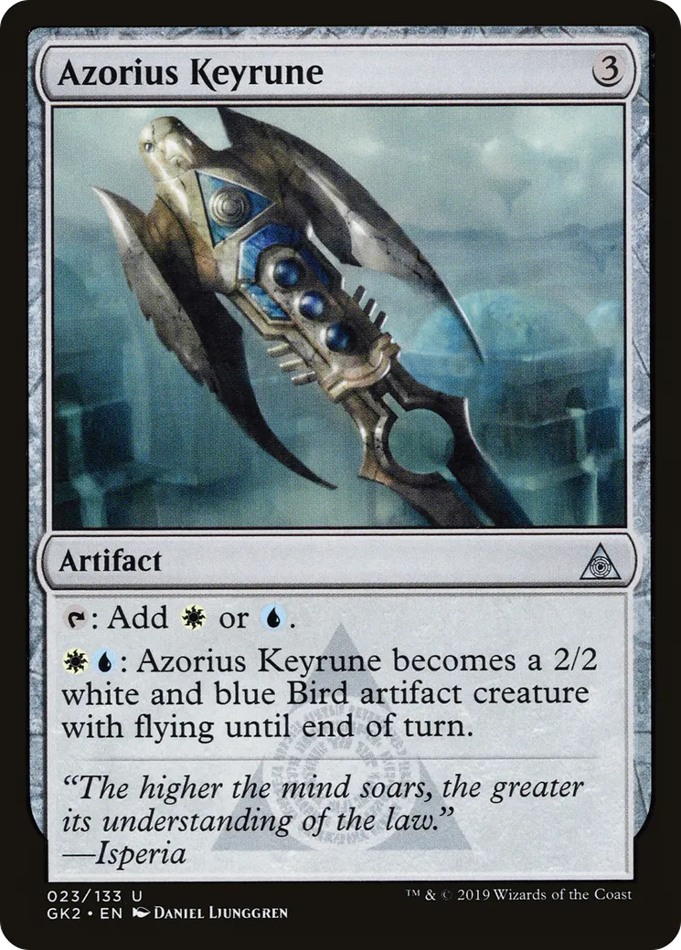 Azorius Keyrune — RNA Guild Kit — Magic: The Gathering