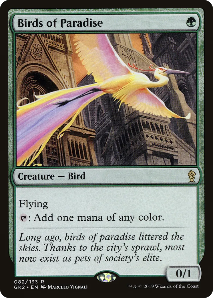 Birds of Paradise — RNA Guild Kit — Magic: The Gathering