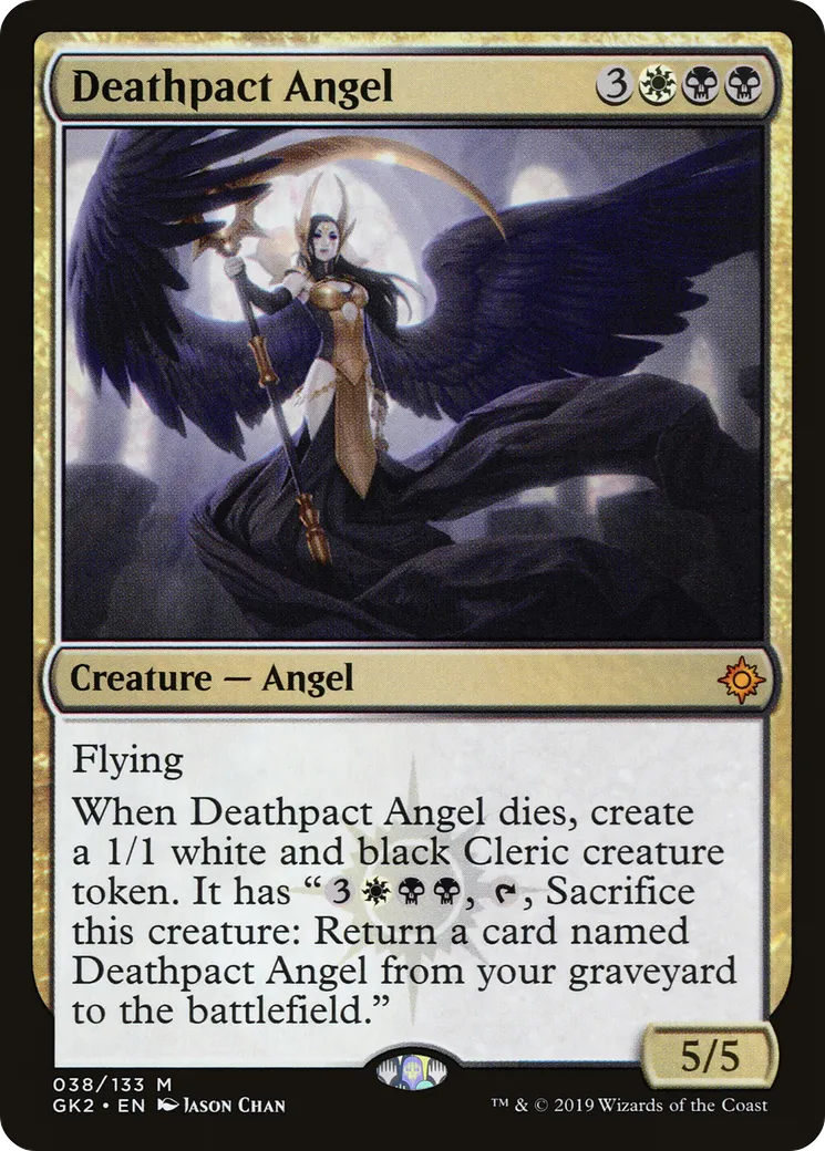 Ange du pacte de mort — RNA Guild Kit — Magic: The Gathering