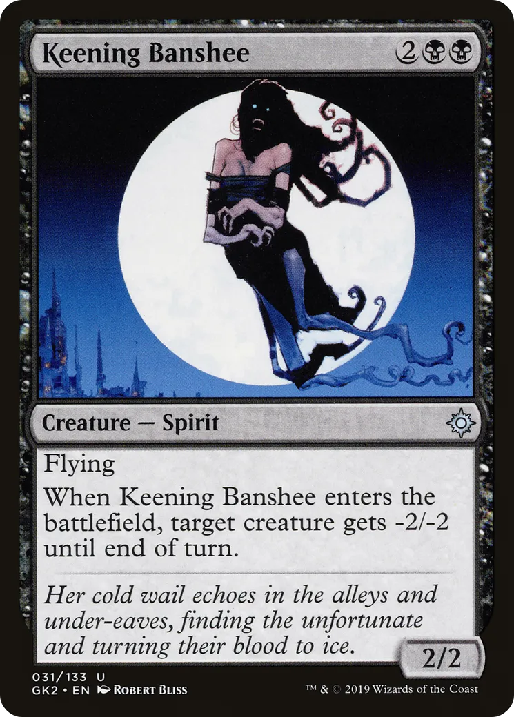 Banshee psalmodiante — RNA Guild Kit — Magic: The Gathering
