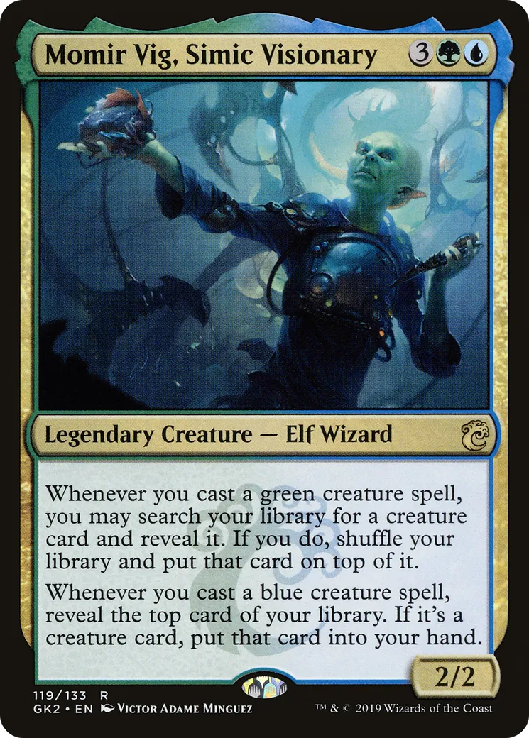 Momir Vig, Simic Visionary — RNA Guild Kit — Magic: The Gathering