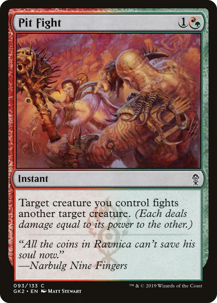 Pit Fight — RNA Guild Kit — Magic: The Gathering