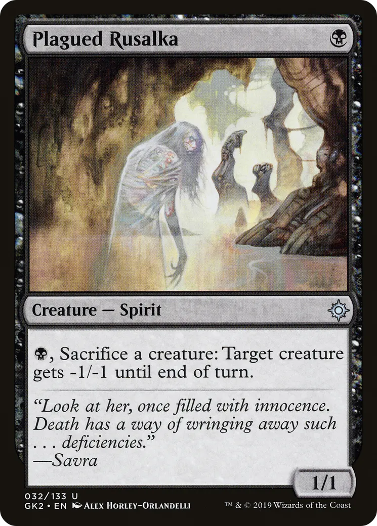 Plagued Rusalka — RNA Guild Kit — Magic: The Gathering