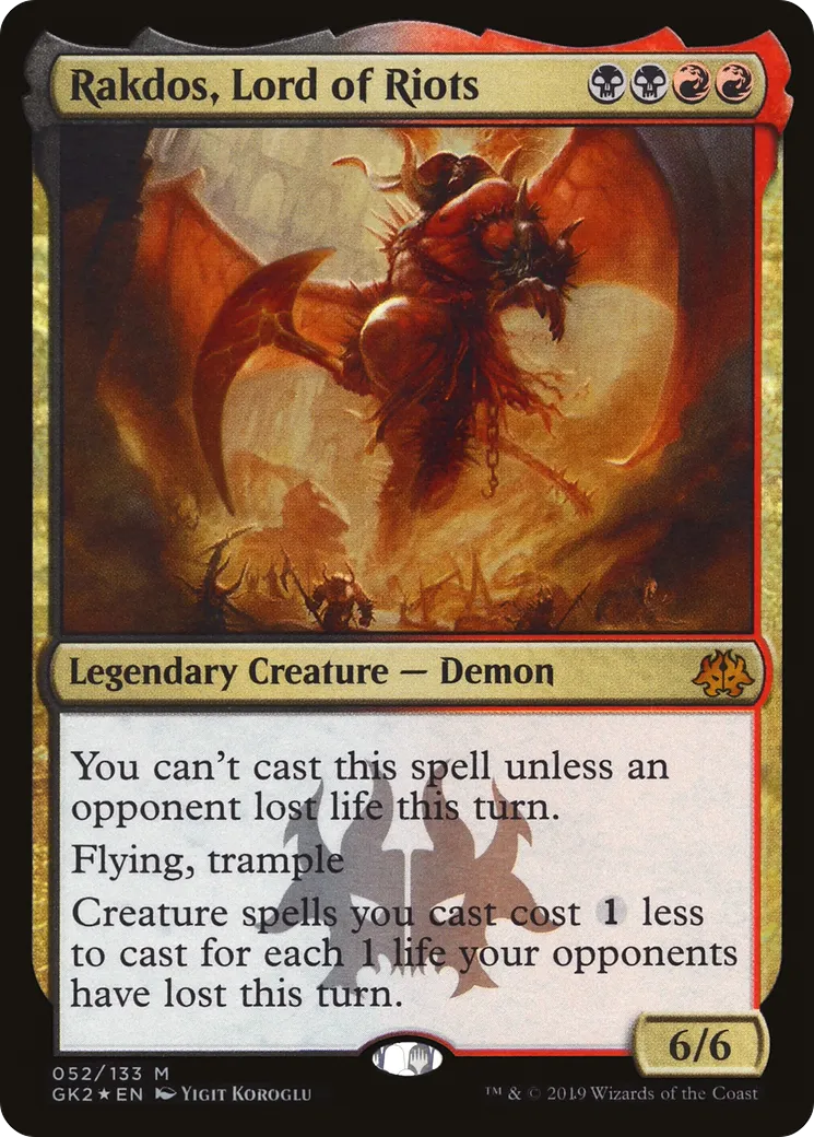 Rakdos, Lord of Riots — RNA Guild Kit — Magic: The Gathering