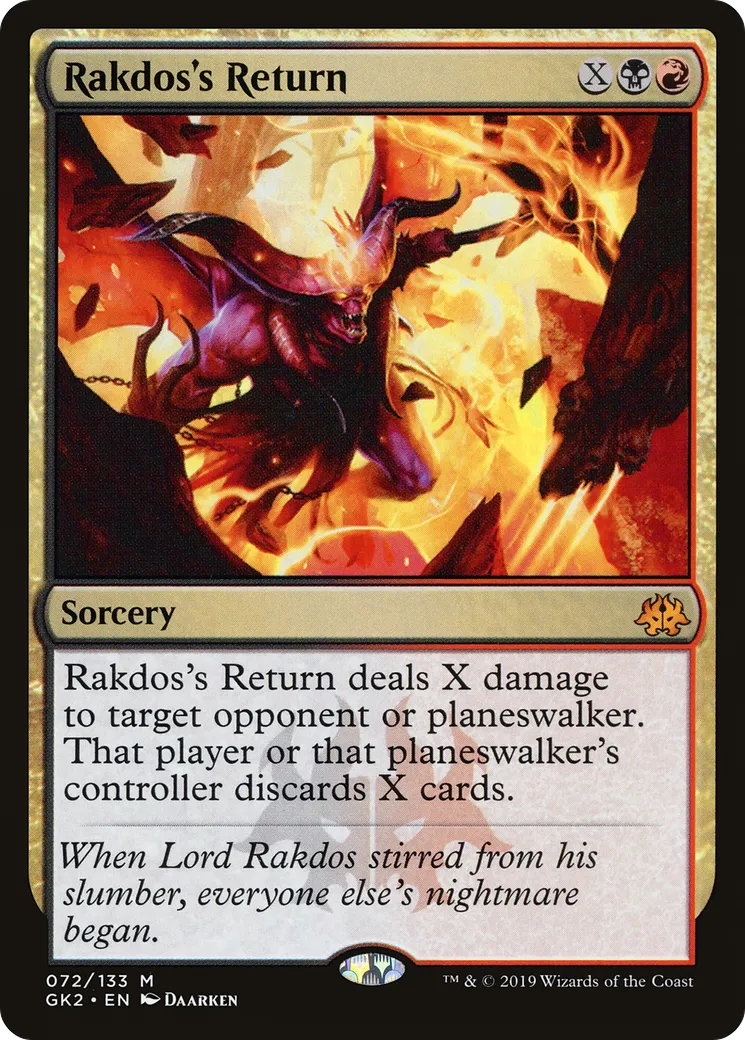 Rakdos's Return — RNA Guild Kit — Magic: The Gathering