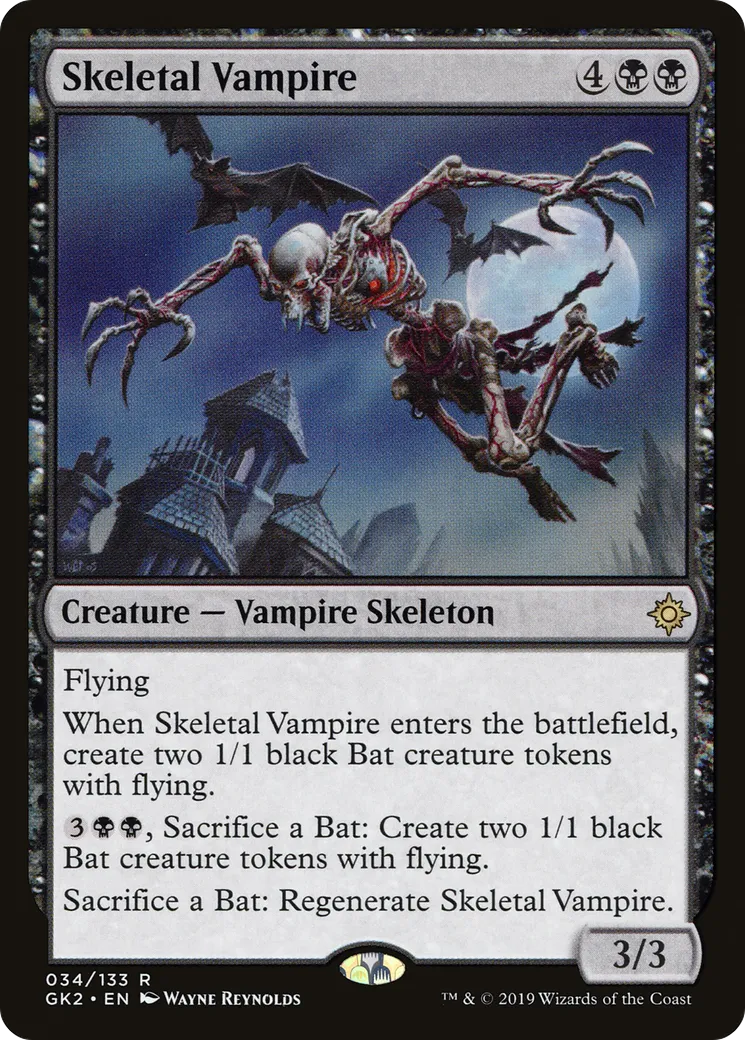 Vampire squelette — RNA Guild Kit — Magic: The Gathering