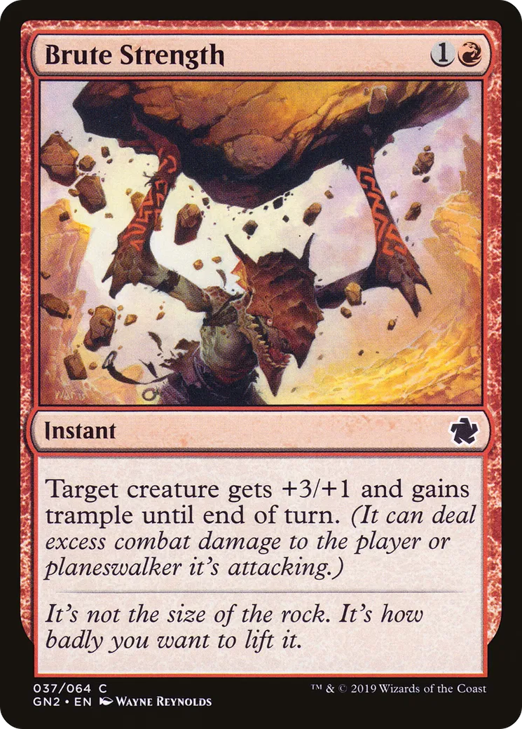 Force brutale — Game Night 2019 — Magic: The Gathering