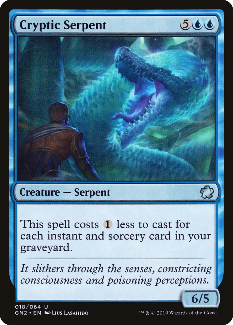 Serpent cryptique — Game Night 2019 — Magic: The Gathering