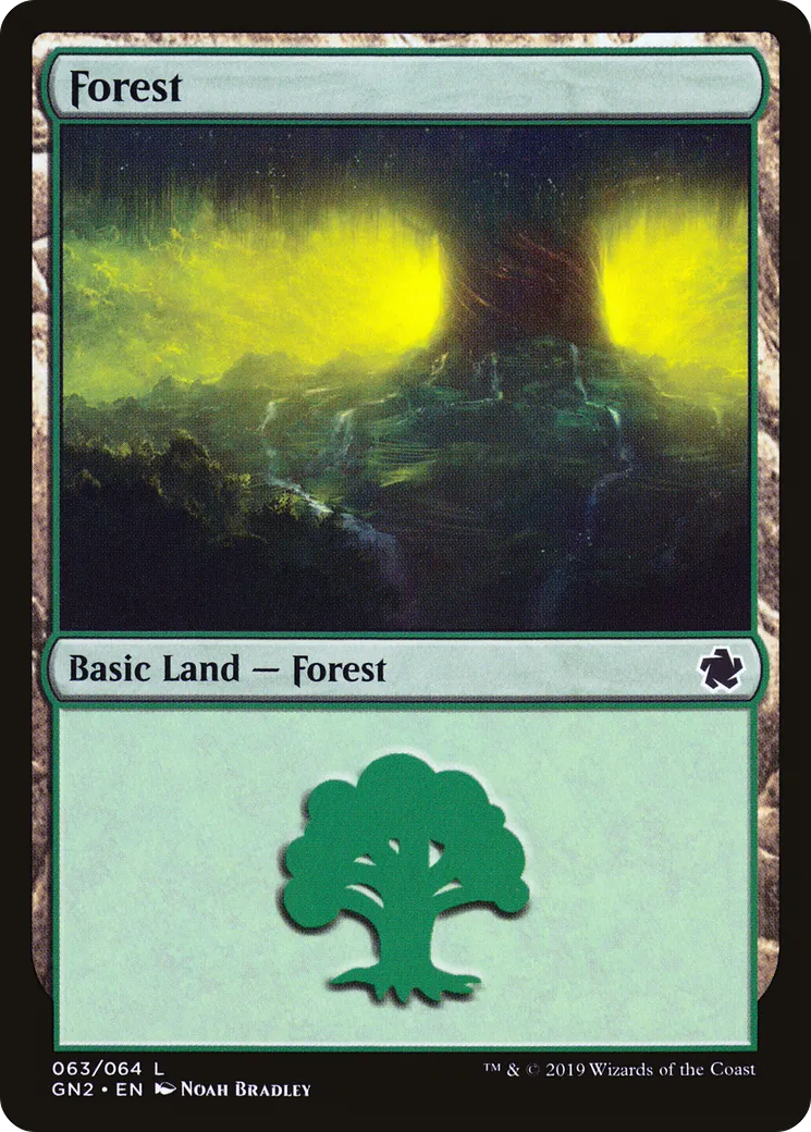 Forêt — Game Night 2019 — Magic: The Gathering