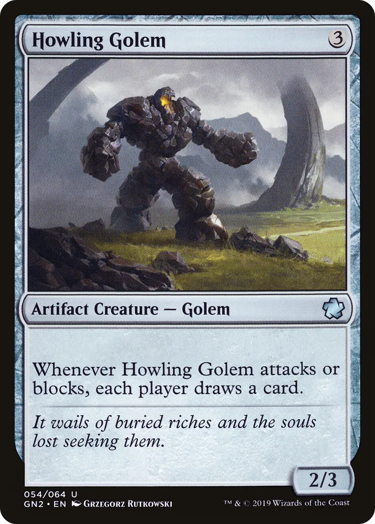 Howling Golem — Game Night 2019 — Magic: The Gathering
