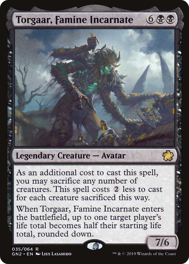Torgaar, Famine Incarnate — Game Night 2019 — Magic: The Gathering