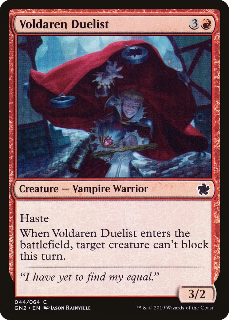 Voldaren Duelist — Game Night 2019 — Magic: The Gathering