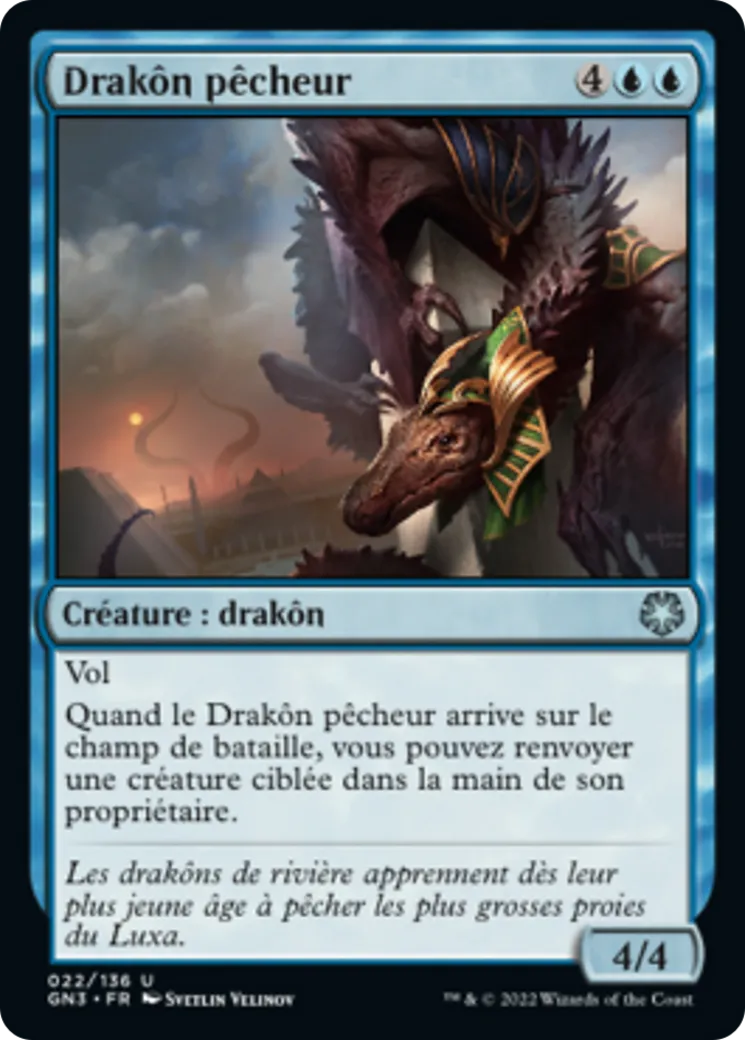 Drakôn pêcheur — Game Night: Free-for-All — Magic: The Gathering
