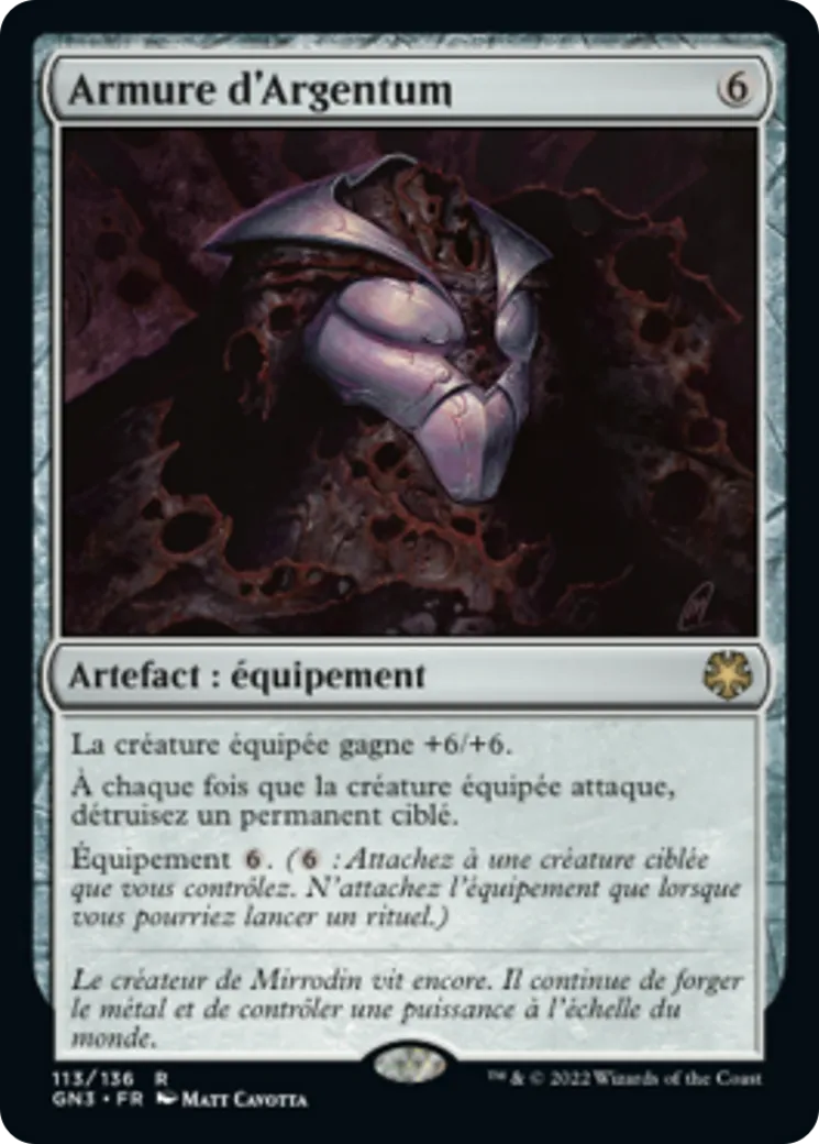 Armure d'Argentum — Game Night: Free-for-All — Magic: The Gathering