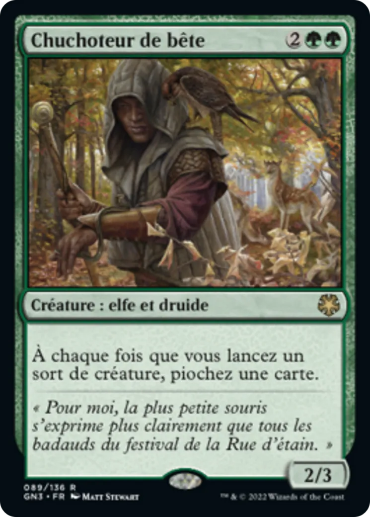 Chuchoteur de bête — Game Night: Free-for-All — Magic: The Gathering