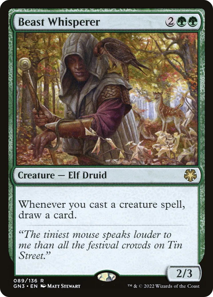 Beast Whisperer — Game Night: Free-for-All — Magic: The Gathering