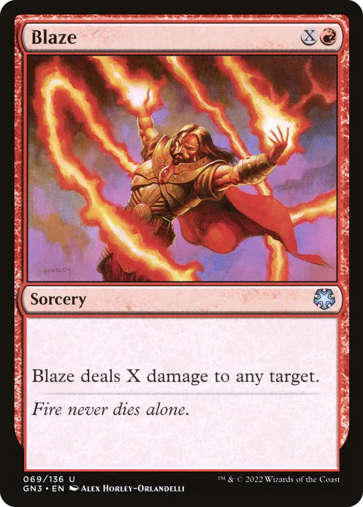Blaze — Game Night: Free-for-All — Magic: The Gathering