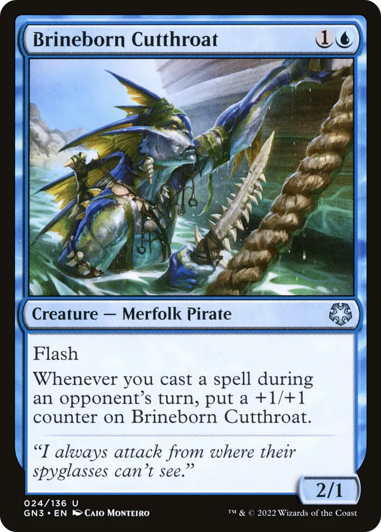Brineborn Cutthroat — Game Night: Free-for-All — Magic: The Gathering