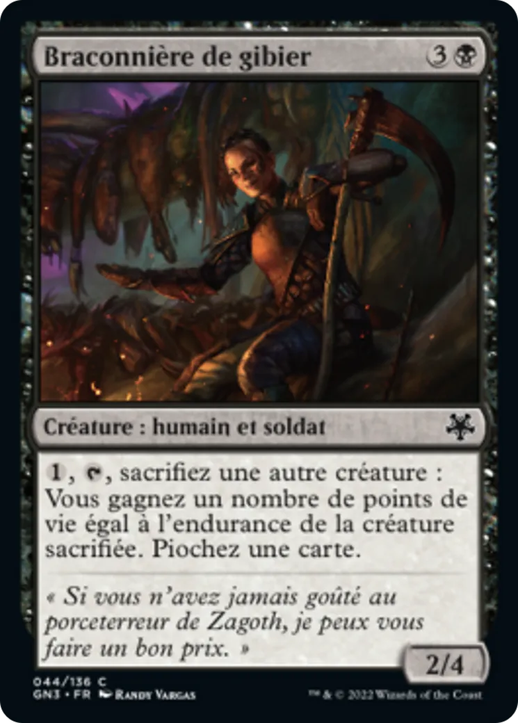 Braconnière de gibier — Game Night: Free-for-All — Magic: The Gathering