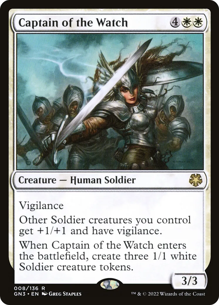 Captain of the Watch — Game Night: Free-for-All — Magic: The Gathering