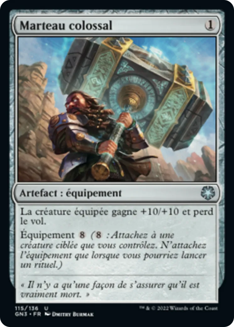 Marteau colossal — Game Night: Free-for-All — Magic: The Gathering
