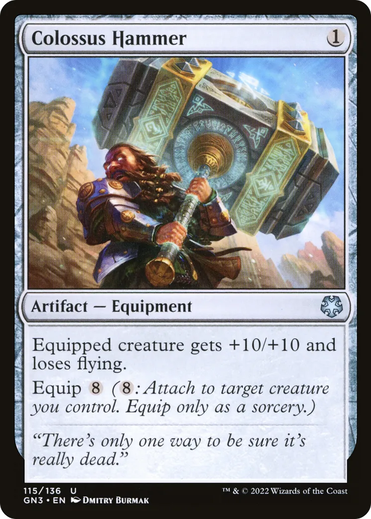 Colossus Hammer — Game Night: Free-for-All — Magic: The Gathering