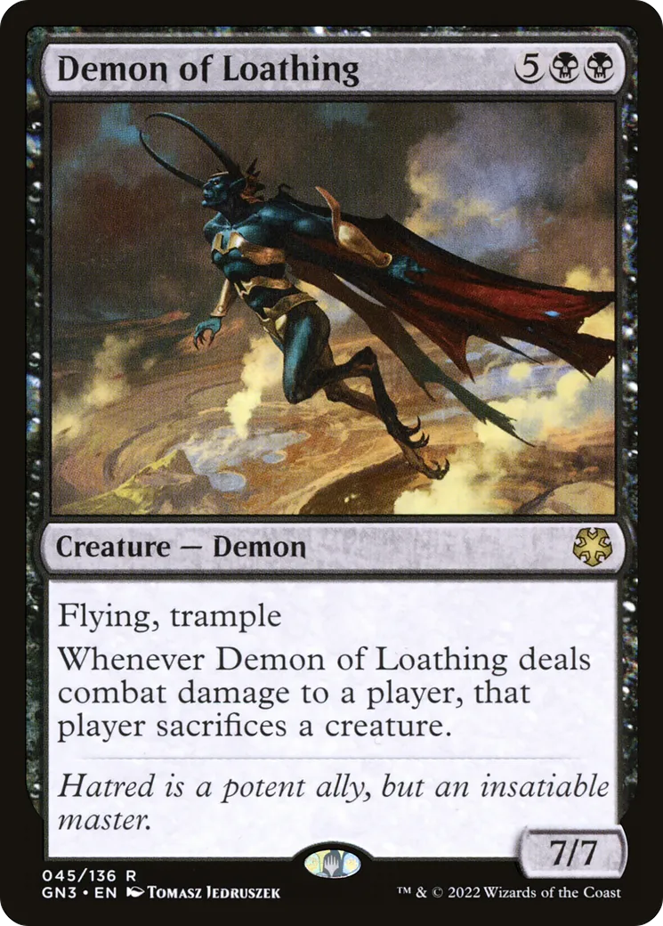 Demon of Loathing — Game Night: Free-for-All — Magic: The Gathering