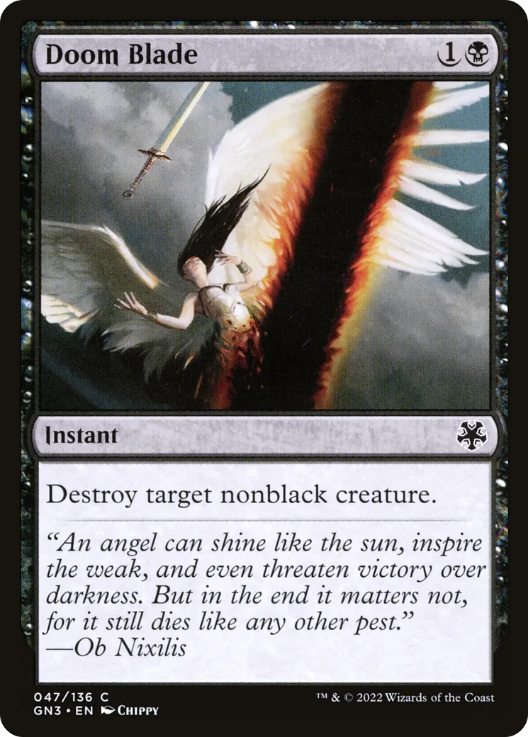 Doom Blade — Game Night: Free-for-All — Magic: The Gathering
