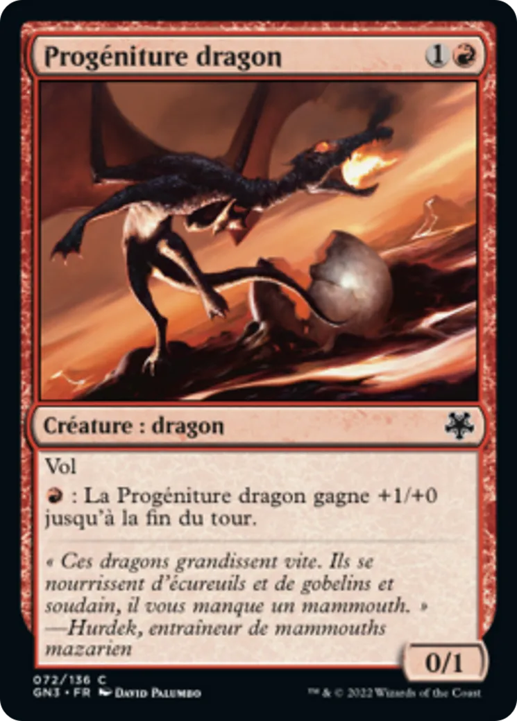 Progéniture dragon — Game Night: Free-for-All — Magic: The Gathering