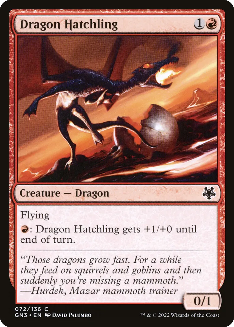 Dragon Hatchling — Game Night: Free-for-All — Magic: The Gathering